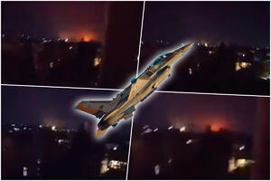 IZRAELCI IZNENADA NAPALI AERODROME U DAMASKU I ALEPU: Meta F-15 i F-16 iransko naoružanje! Detonacije odjekuju VIDEO