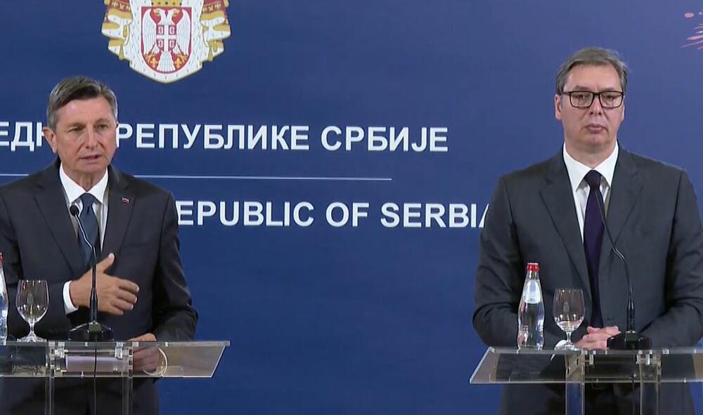 Borut Pahor, Aleksandar Vučić