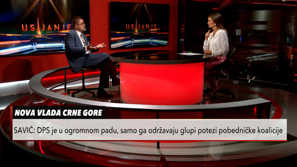 Predrag Savić, Vladislav Dajković, Crna Gora, formiranje nove vlade Crne Gore