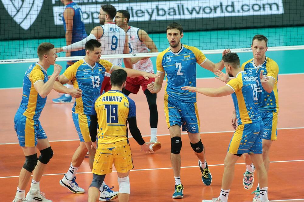SA SLOVENCIMA ZA POLUFINALE: Odbojkaši Ukrajine u četvrtfinalu Svetskog prvenstva