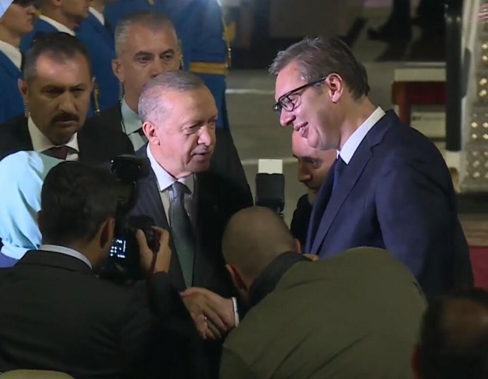 doček, Tajip Erdogan, Aleksandar Vučić
