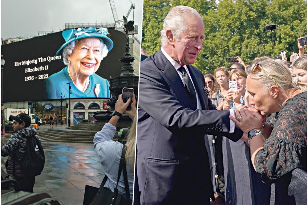 BRITANIJA ŽALI ZA ELIZABETOM: U Londonu se kliče novom kralju Čarlsu III