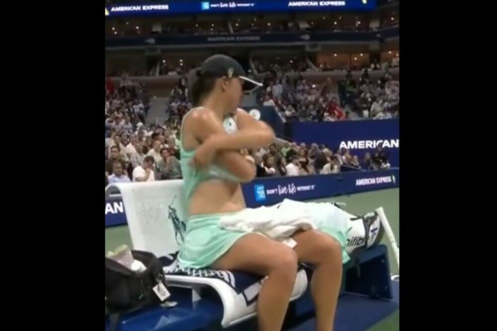 SKANDAL NA US OPENU! Kamerman snimao prvu teniserku sveta dok se presvlačila: Približio joj se, a ona je podigla majicu... (VIDEO)