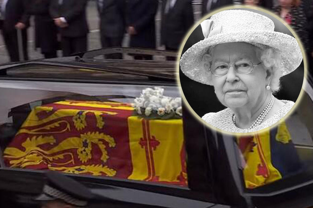 KOVČEG SA TELOM ELIZABETE II STIŽE U LONDON: Hiljade građana oprašta se od britanske kraljice