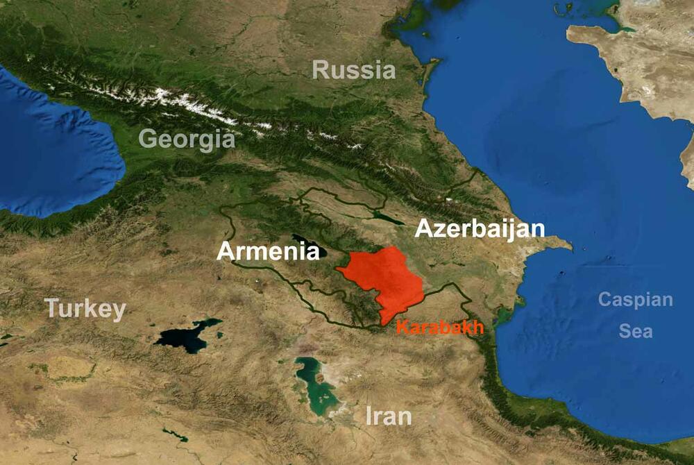 Nagorno Karabah, Jermenija, Azerbejdžan