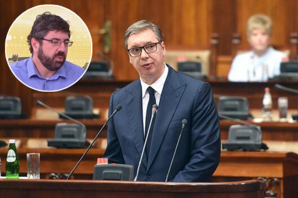 TURBO FOLK HIT NA VAŽNOJ SEDNICI O KiM?! Vučić odbrusio poslaniku Lazoviću: To je nešto što će ući u anale SKRENUO SI S PUTA BEBO
