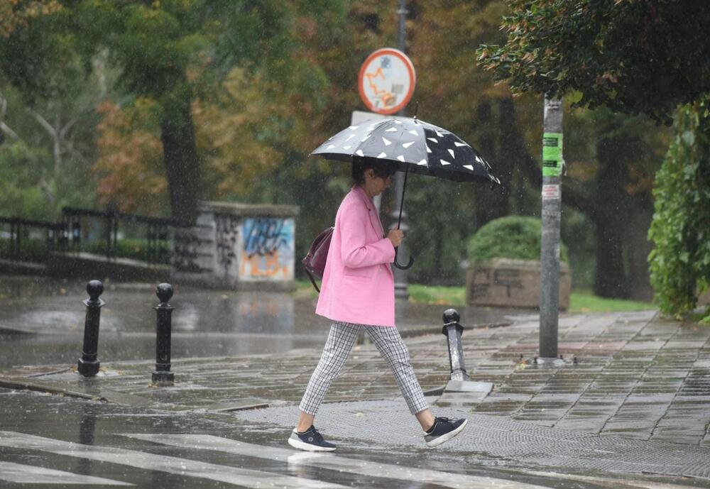kiša, pljusak, nevreme, Beograd