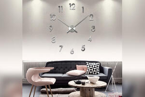 KLASIČNO, A EFEKTNO: 3D sat koji prostoriju čini drugačijom i modernom!