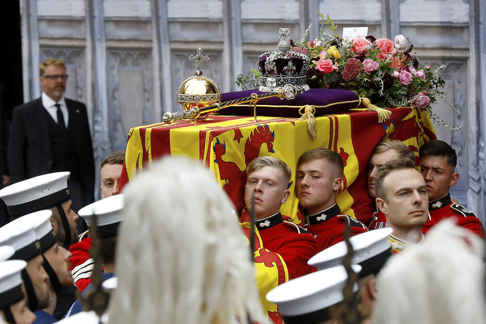 London, sahrana kraljice Elizabete