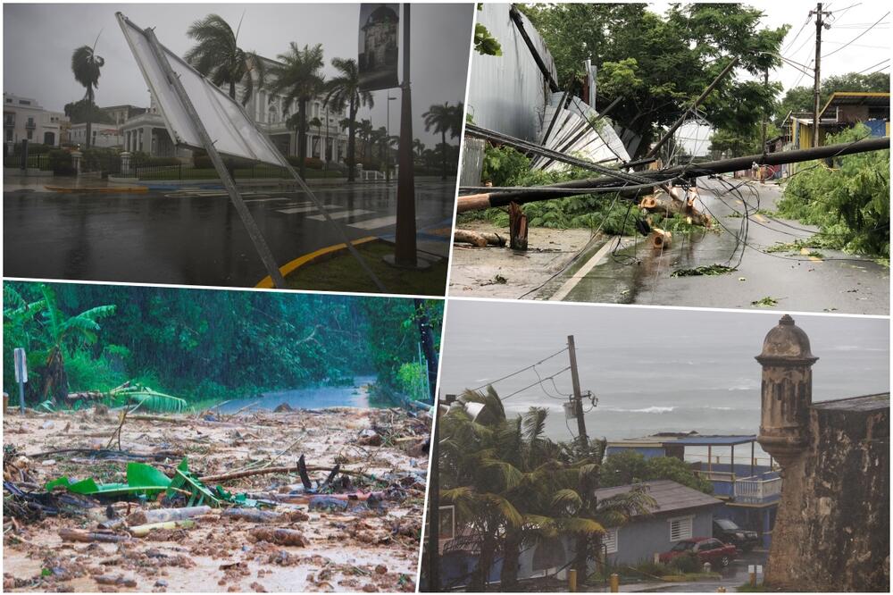 UDARI VETRA BILI DO 170 KM NA SAT! NAJMANJE DVOJE MRTVIH U STRAŠNOJ OLUJI: Portoriko i Dominikanu opustošio uragan (VIDEO)