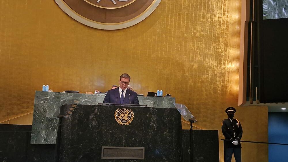 Aleksandar Vučić, Ujedinjene Nacije, Njujork