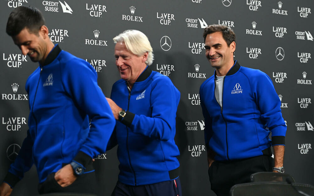 Novak Đoković, Bjorn Borg, Rodžer Federer