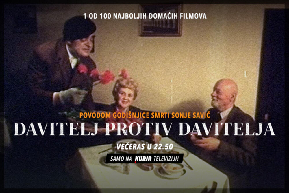 Slika broj 1355127. DAVITEJ PROTIV DAVITELJA: Najgori serijski ubica kultnog srpskog filma danas od 22.50 časova na Kurir televiziji