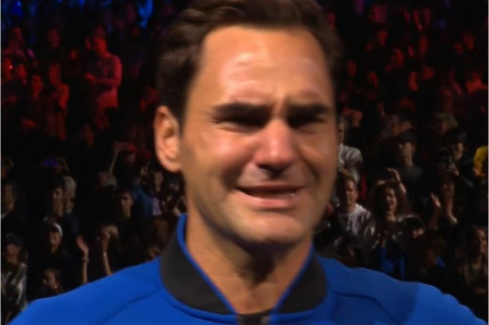 TO JE TO! KRAJ JEDNE ERE: Rodžer Federer otišao u penziju! Švajcarac zaplakao na kraju