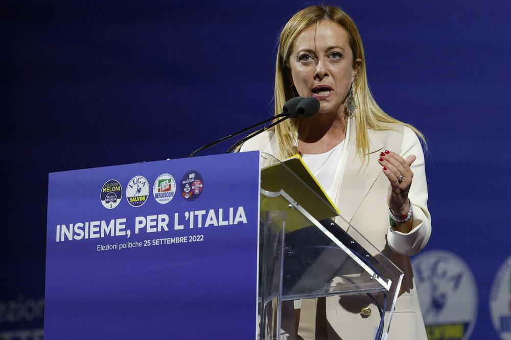 PRVI REZULTATI IZBORA U ITALIJI: Desničarka Đorđa Meloni na putu da pobedi i postane prva žena premijer