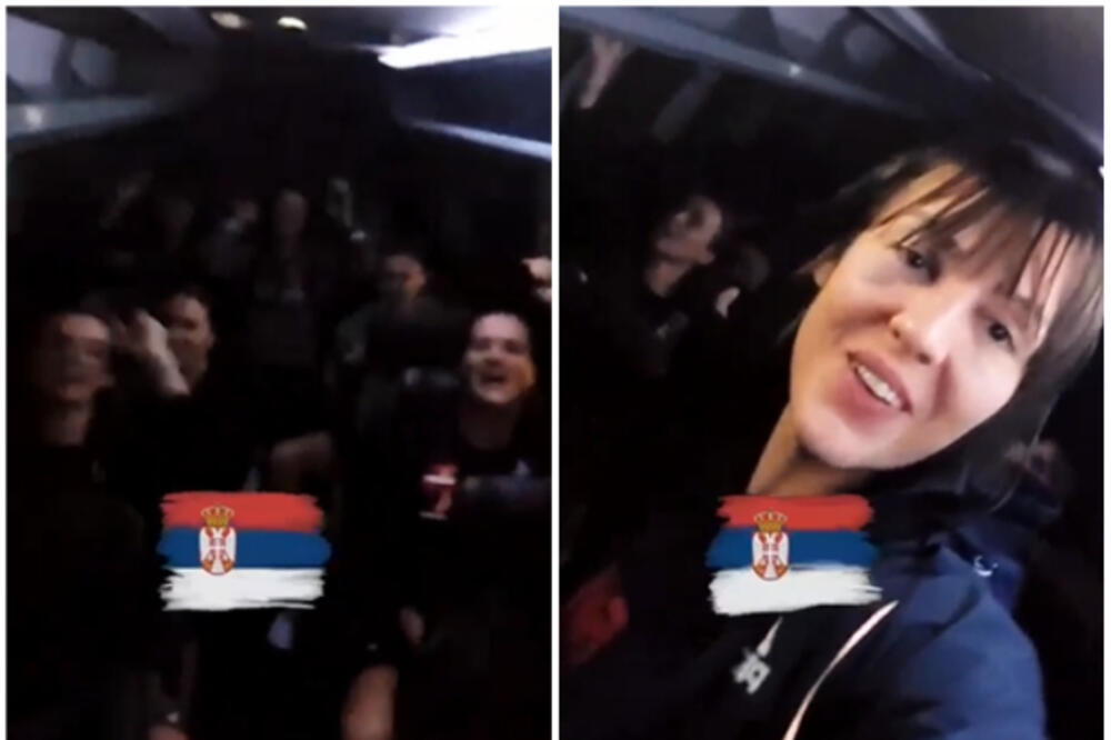 "NISMO PALI NA KOSOVU, POBEDA JE BILA SLAVNA" Srpske košarkašice RASPAMETILE navijače: Zagrmeo PTRIOTSKI hit u autobusu! (VIDEO)