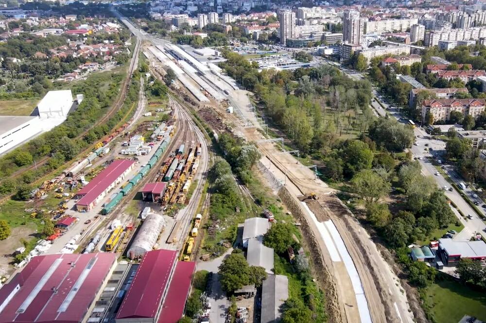 Brza pruga Novi Sad – Subotica, veliki radovi u Novom Sadu (FOTO i VIDEO)