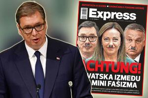 HRVATSKI LIST UPOREDIO VUČIĆA S HITLEROM! Još jedna skandalozna naslovnica u Hrvatskoj: VREĐAJU SRBIJU, ALI I SVE ŽRTVE NACIZMA