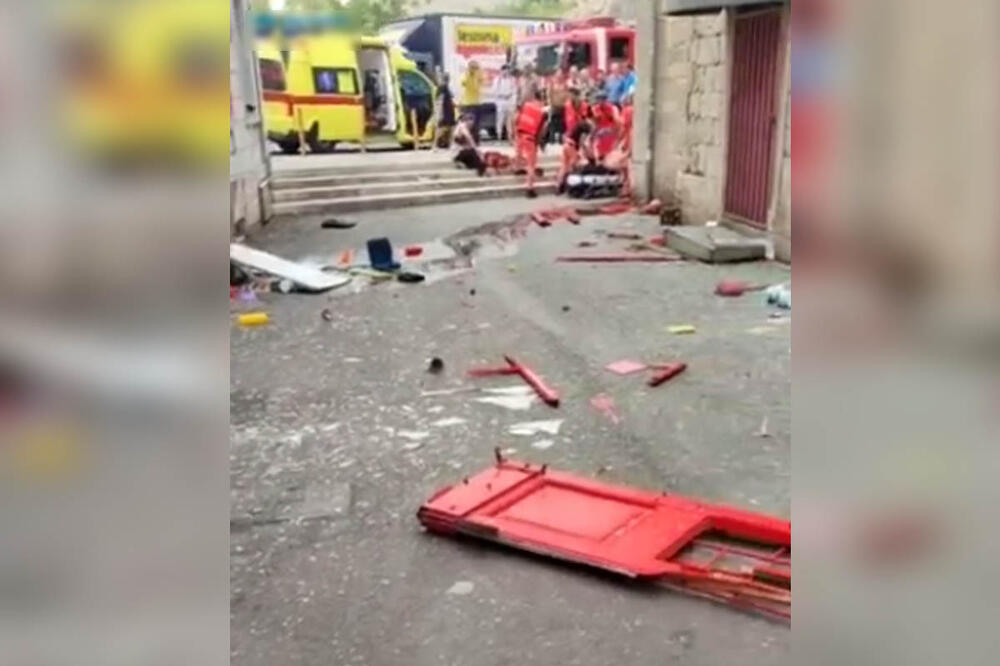 HAOS U SPLITU: Snažna eksplozija odjeknula u centru grada, povređeno više osoba VIDEO