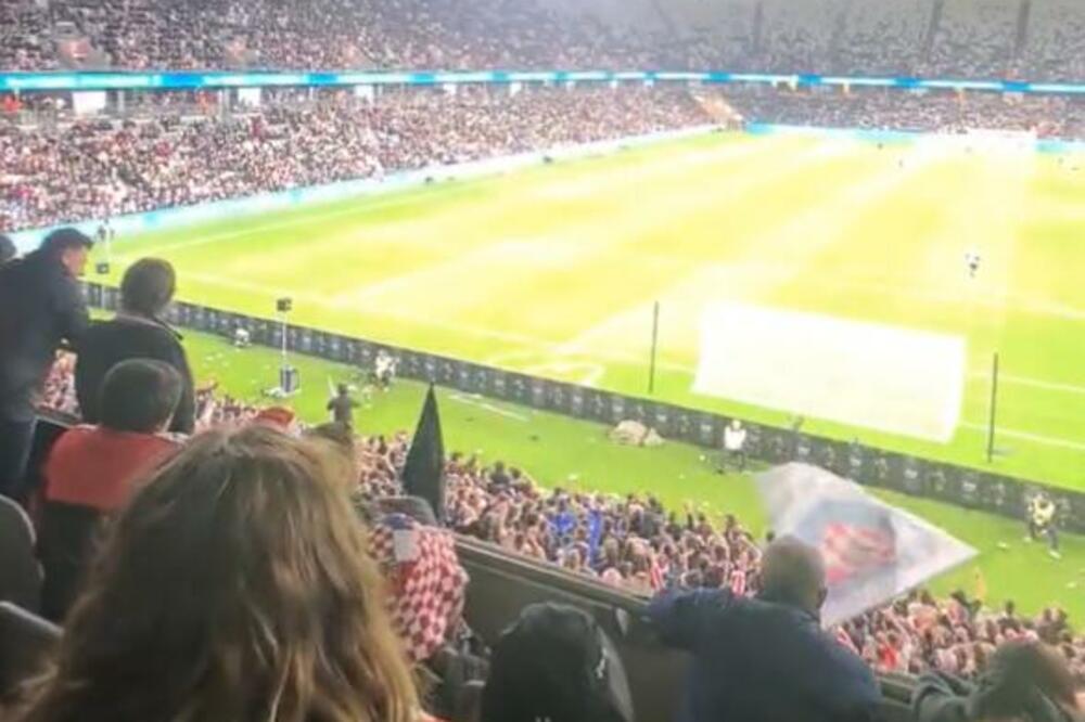 UEFA KAZNILA HRVATSKU: Navijači krivi zbog izazivanja incidenata na utakmici protiv Austrije