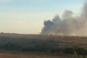 VANREDNA SITUACIJA NA KRIMU: Avion izleteo sa piste u Sevastopolju i zapalio se VIDEO