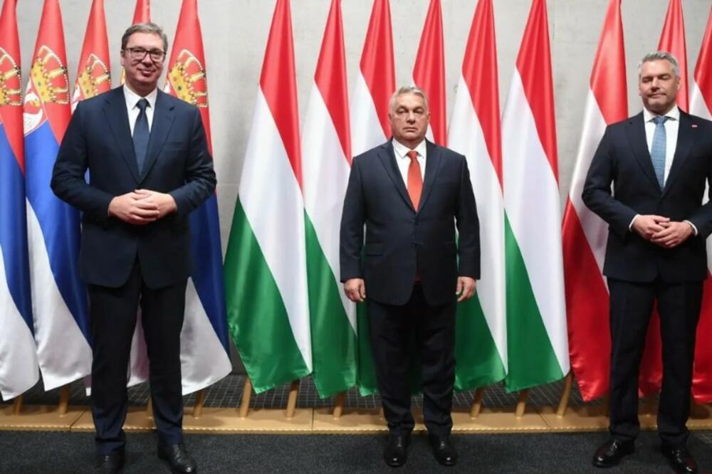 ZAJEDNIČKI RAD MOŽE DA REŠI BROJNE IZAZOVE: Predsednik Vučić se oglasio posle sastanka sa Orbanom i Nehamerom (FOTO)