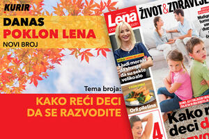 KAKO REĆI DECI DA SE RAZVODITE? Ne propustite DANAS novo izdanje porodičnog magazina LENA!