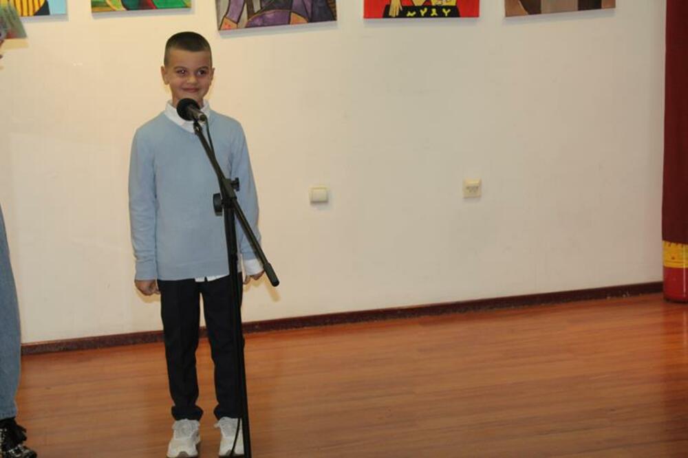KAD PORASTEM BIĆU PIKASO: Luka Stepanović (8), slikar malac pravi genijalac, postavio drugu izložbu slika! POGLEDAJTE OVAJ TALENAT