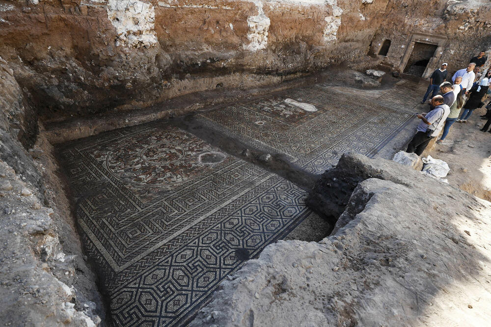 Mozaik, Sirija, Rastan