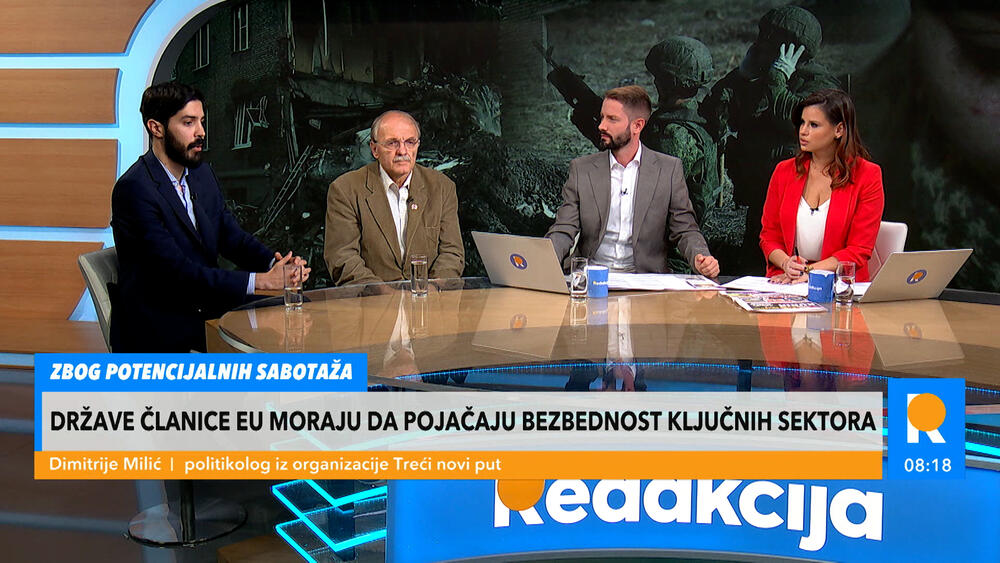 Luka kastratović, Dimitrije Milić, Emil Zirović, Tom