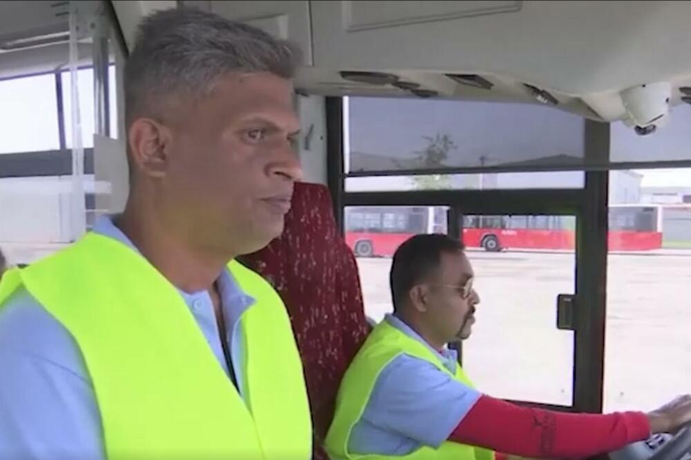 ZA 15 DANA VOZAČI SA ŠRI LANKE SEDAJU ZA VOLANE BEOGRADSKIH AUTOBUSA: Ubrzano uče srpski, vežbaju, upoznaju grad i trase!