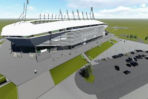 POKRIVENA FUDBALSKA LEPOTICA: Na Lagatoru napreduje gradnja fudbalskog stadiona