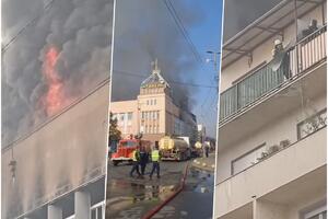 LOKALIZOVAN POŽAR U KRUŠEVCU: Vatra buknula u robnoj kući, nema povređenih