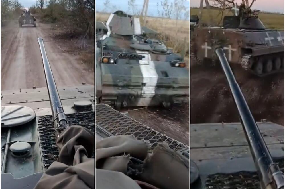 SLOVENAČKI BVP M-80 U RUKAMA UKRAJINACA SNIMLJENI KOD HERSONA: Borbena vozila i dalje nisu uništena! VIDEO