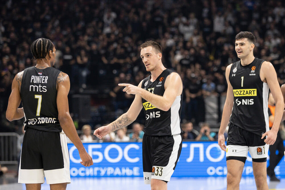 Partizan, Kevin Panter, Danilo Anđušić, Tristan Vukčević