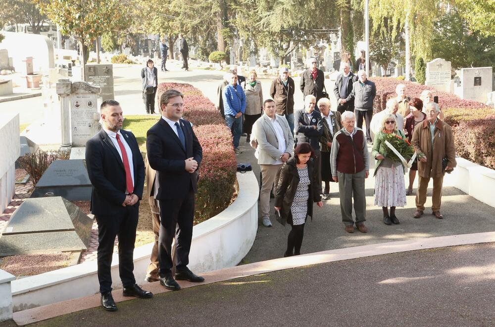 Jovan Jokić, polaganje venaca