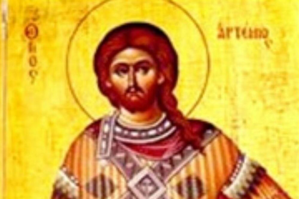 DANAS ISPOŠTUJTE JEDAN OBIČAJ ILI VAS ČEKA GNEV SVETITELJA: Proslavljamo svetog velikomučenika Artemija Antiohijskog