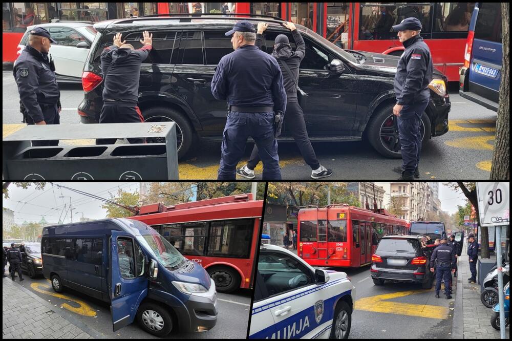 MLADIĆI IZ RUSIJE PRAVILI HAOS U CENTRU BEOGRADA: Policija im dala 24 sata da napuste Srbiju ili sledi deportacija (FOTO)
