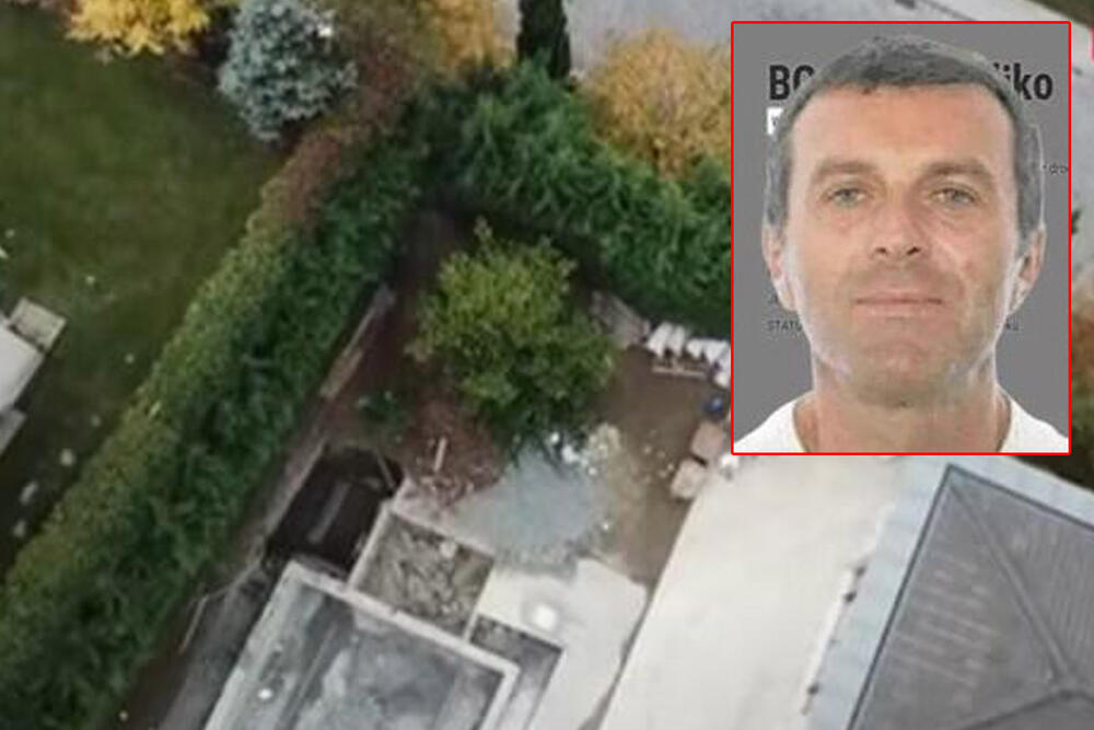željko bojanić uhapšen u novembru 2022.  sumnja se da je u dvorištu njegove vile zakopan mijanović