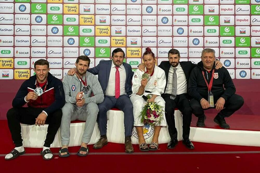 VELIKI USPESI KAO NA TRACI: Milica Žabić šampionski, Majdov i Kukolj srebrni u Bakuu