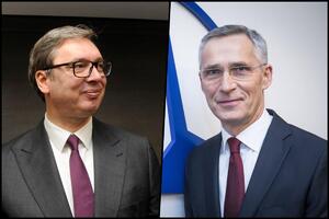 PREDSEDNIK SRBIJE SUTRA SA STOLTENBERGOM: Sastanak Vučića sa generalnim sekretarom NATO u Briselu u 19 časova