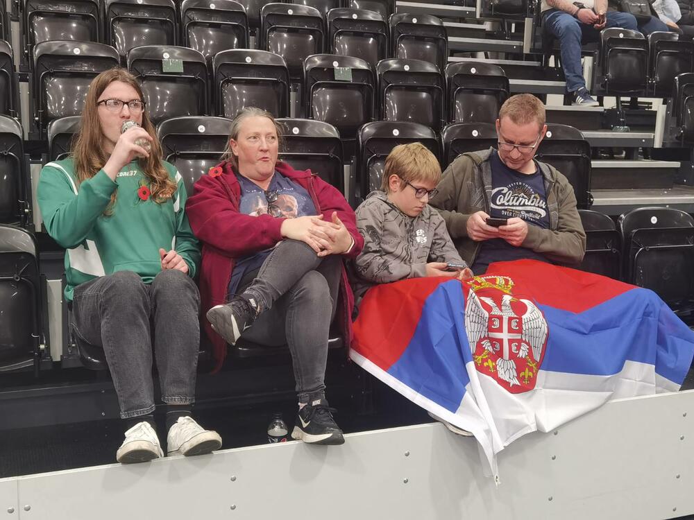 Njukasl, Srbija, košarka, Velika Britanija, navijači