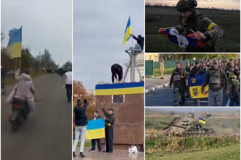 "ZATO ĆEMO POBEDITI": Ukrajinska vojska objavila snimak iz Hersona, tvrde da se Rusima BLIŽI KRAJ (VIDEO)