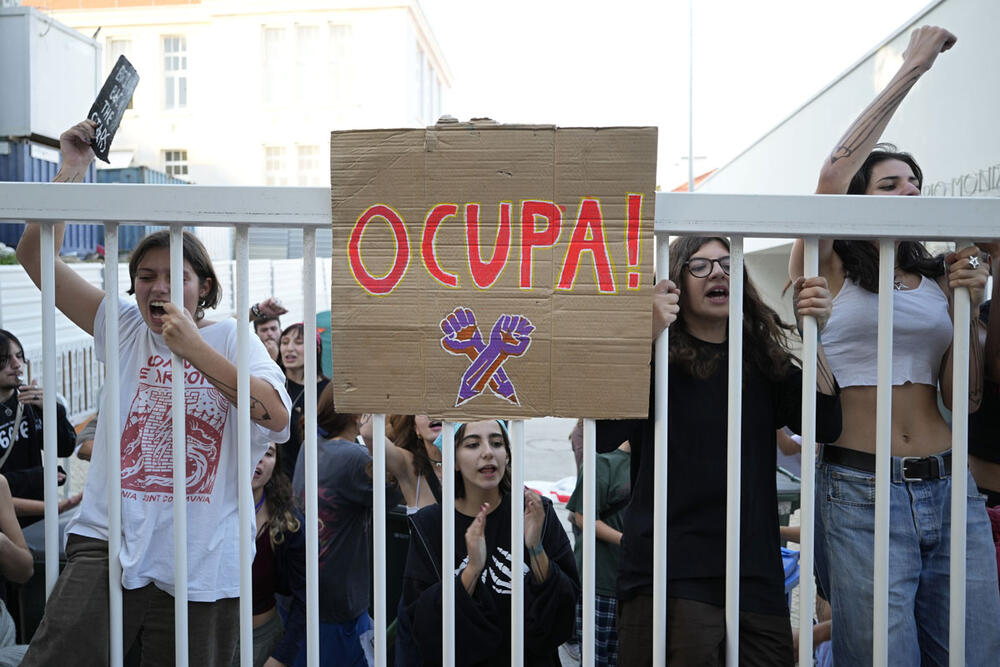 Lisabon, protesti