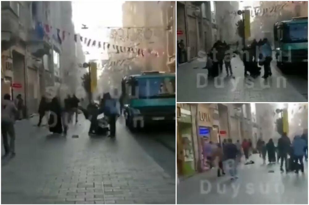 6 MRTVIH, 81 POVREĐEN U EKSPLOZIJI U ISTANBULU: U pešačkoj ulici odjeknula detonacija! Građani krenuli panično da beže VIDEO