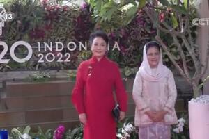 PRVA DAMA KINE Peng Lijuen prisustvovala događaju sa suprugama svetskih lidera na samitu G20