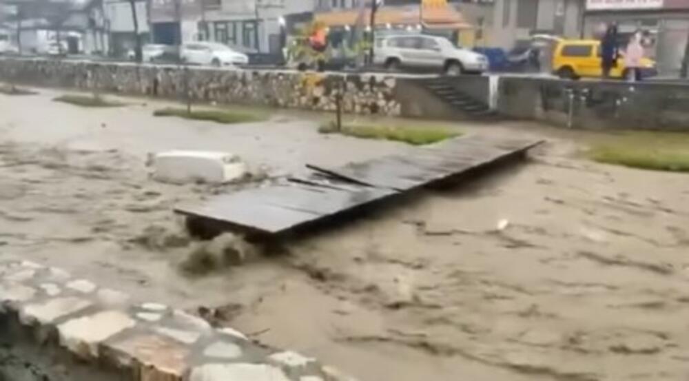 Jošanica, most, poplava, poplave, Novi Pazar