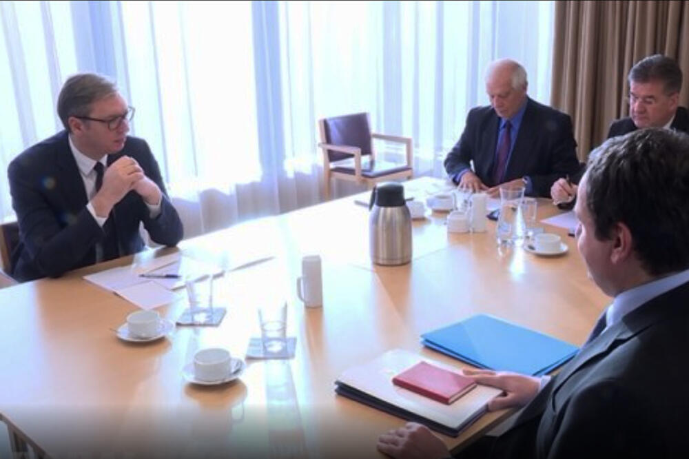 OGLASILA SE EU: Ovako će izgledati sastanak predsednika Vučića i Kurtija u Briselu 2. maja