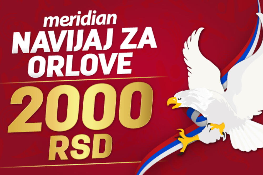 ZAGREVANJE ZA BRAZILCE: Preuzmi 2.000 RSD i sastavi MUNDIJALSKI TIKET - podrži “Orlove”!