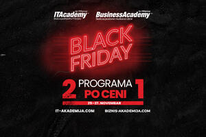 2 PROGRAMA PO CENI 1: Velika Black Friday akcija na ITAcademy i BusinessAcademy